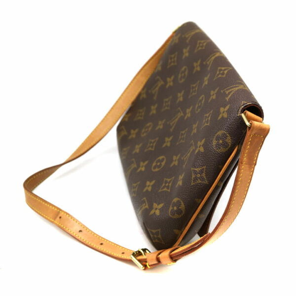 a21 7805 4 Louis Vuitton Musette Tango Shoulder Bag Monogram Brown