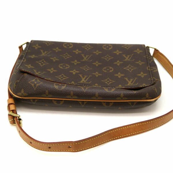 a21 7805 6 Louis Vuitton Musette Tango Shoulder Bag Monogram Brown