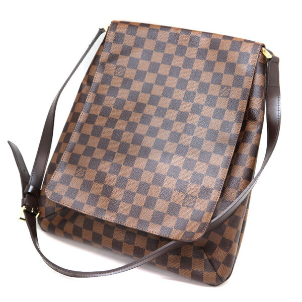 a21 8048 1 Louis Vuitton Musette Shoulder Bag Damier Brown