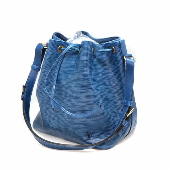 a21 8174 1 Louis Vuitton Petit Noe Shoulder Bag Epi Blue