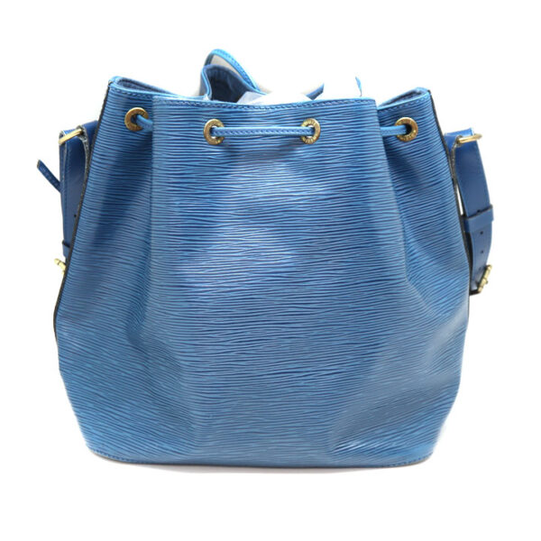 a21 8174 4 Louis Vuitton Petit Noe Shoulder Bag Epi Blue