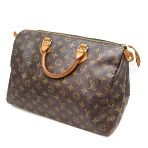 a21 8279 1 Louis Vuitton Normandy Shoulder Bag 2 Way Handbag Damier Canvas Leather Ebene Noir