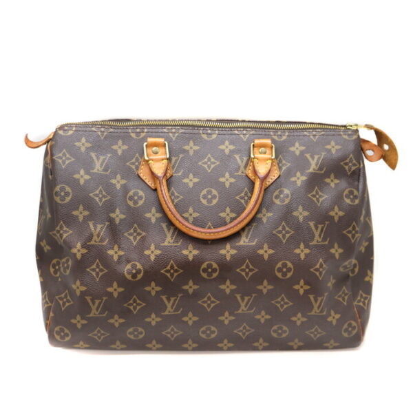 a21 8279 2 Louis Vuitton Speedy 35 Monogram Canvas Handbag