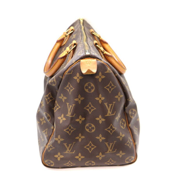 a21 8279 5 Louis Vuitton Speedy 35 Monogram Canvas Handbag