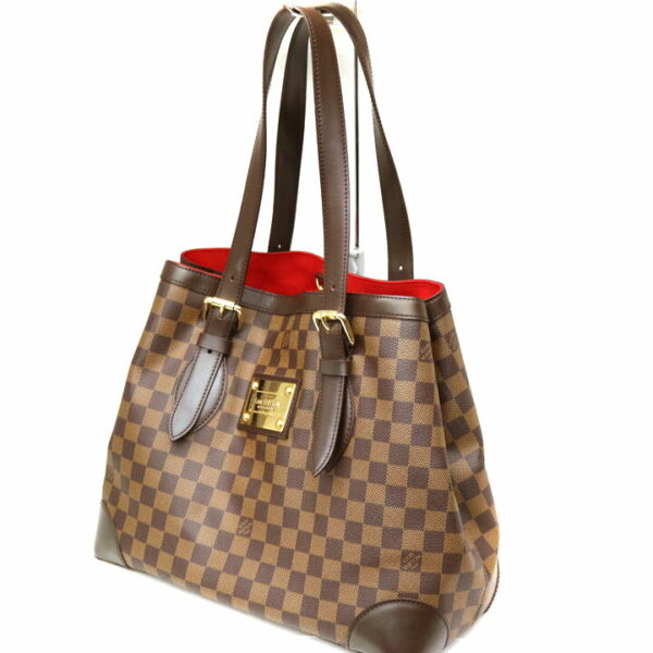 a21 8400 1 Louis Vuitton Hampstead MM Tote Bag Damier Brown