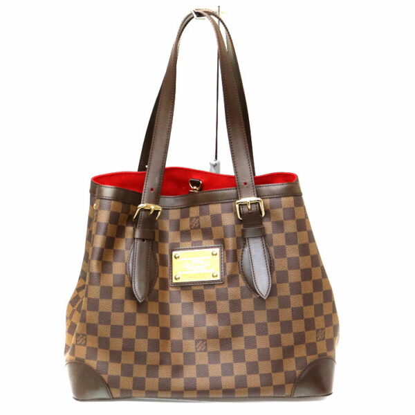 a21 8400 2 Louis Vuitton Hampstead MM Tote Bag Damier Brown