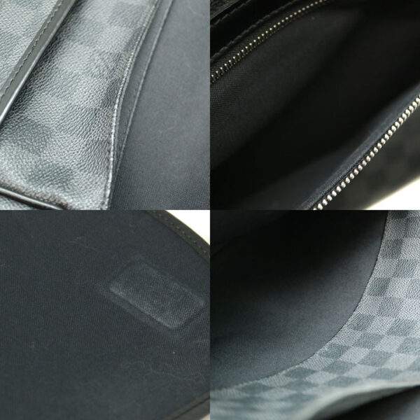 a21 8510 9 Louis Vuitton Daniel MM Shoulder Bag Damier Black