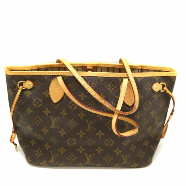 a21 8567 2 Louis Vuitton Neverfull PM Tote Bag Monogram Brown