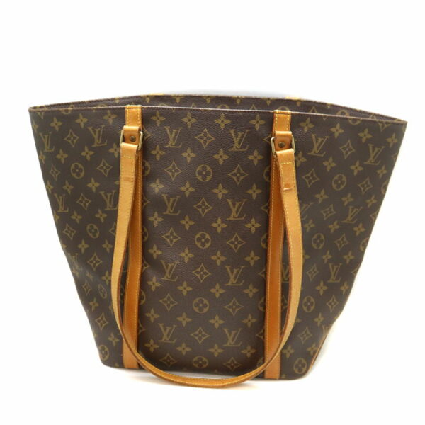 a21 8613 2 Louis Vuitton Shopping Bag Shoulder Bag Monogram Brown