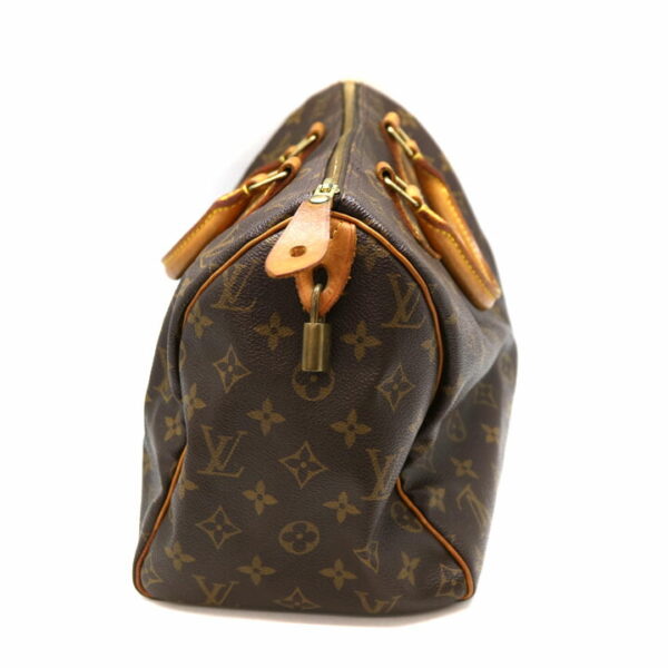 a21 8658 4 Louis Vuitton Speedy 30 Handbag Monogram Brown