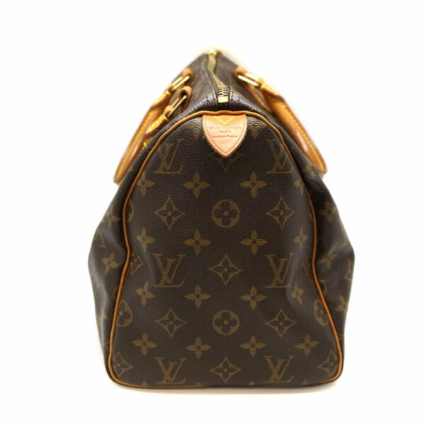 a21 8658 5 Louis Vuitton Speedy 30 Handbag Monogram Brown