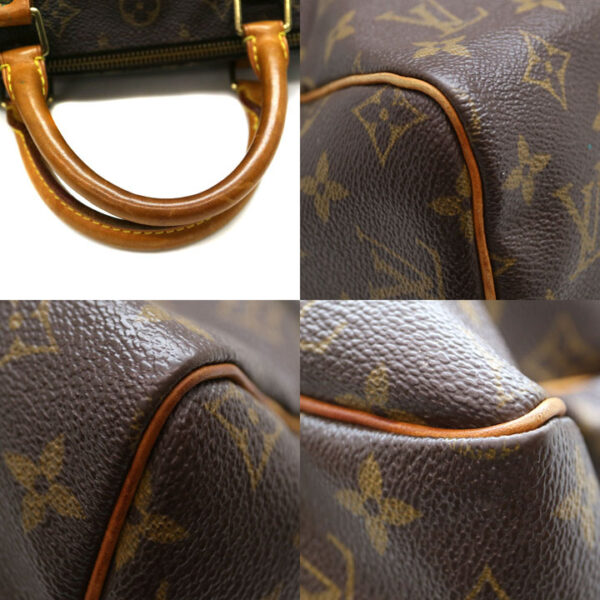 a21 8658 7 Louis Vuitton Speedy 30 Handbag Monogram Brown