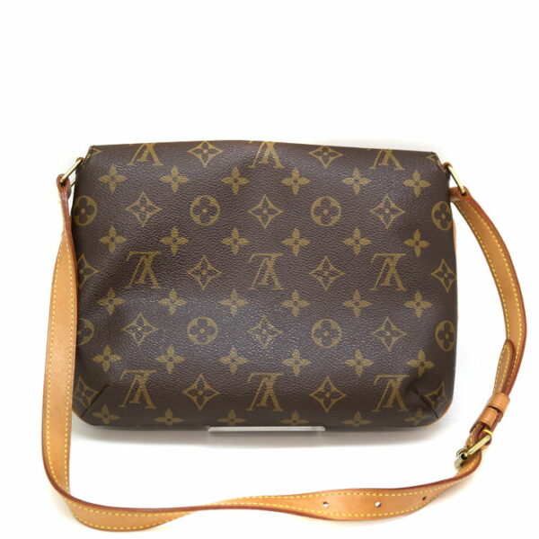 a21 8669 3 Louis Vuitton Musette Tango Shoulder Bag Monogram Brown