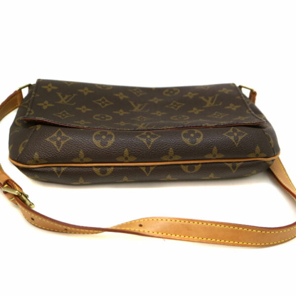 a21 8669 6 Louis Vuitton Musette Tango Shoulder Bag Monogram Brown