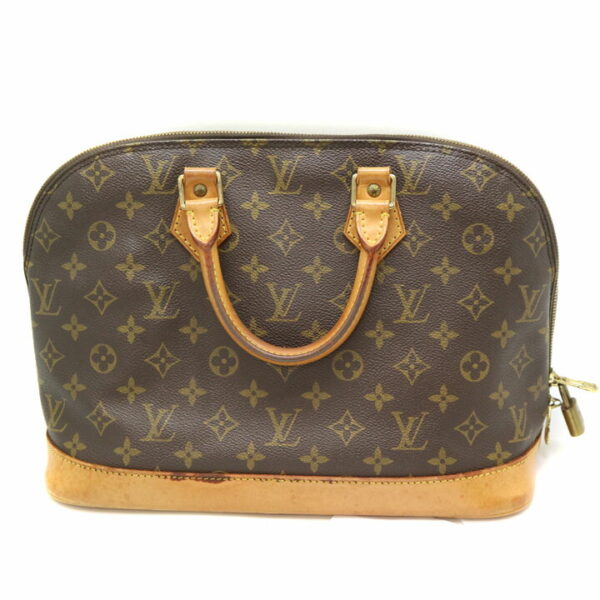 a21 8779 2 Louis Vuitton Alma Handbag Monogram Brown