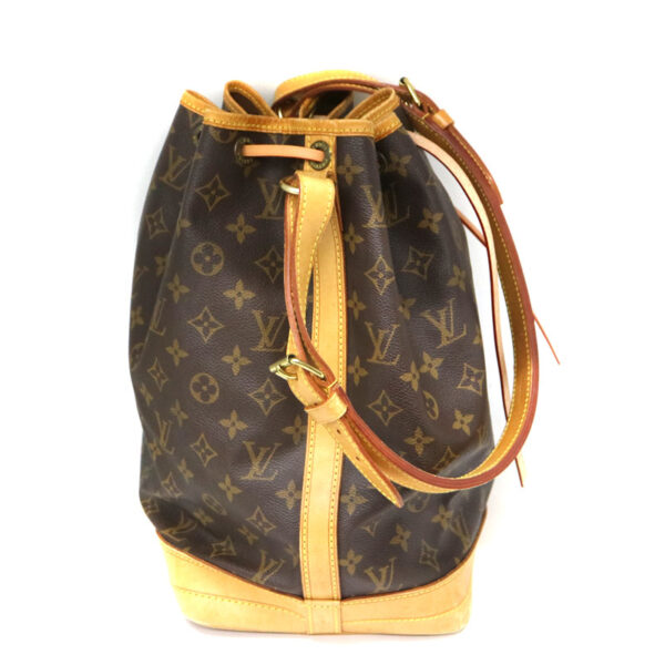 a21 8896 4 Louis Vuitton Noe Shoulder Bag Monogram Canvas Brown