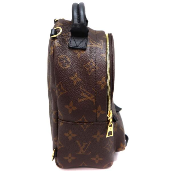 a21 904 4 Louis Vuitton Palm Springs MINI Backpack Monogram Black Brown