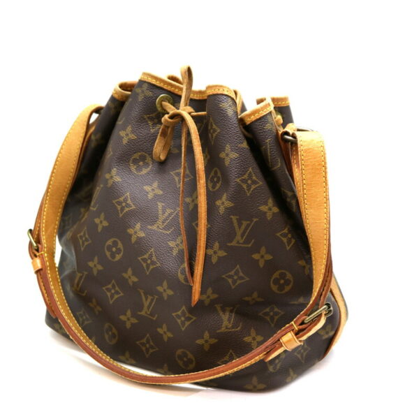 a21 950 1 Louis Vuitton Petit Noe Shoulder Bag Monogram Brown