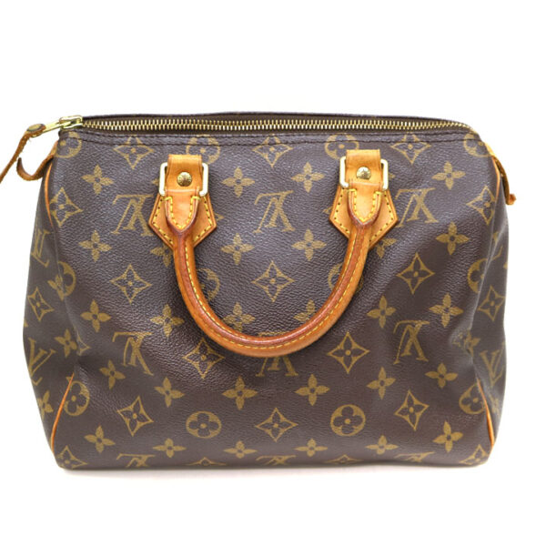 a21 9695 3 Louis Vuitton Speedy 25 Handbag Monogram Brown