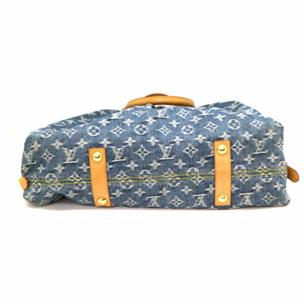 a21 9771 6 Louis Vuitton Neo Cabby MM Handbag Monogram Denim Blue