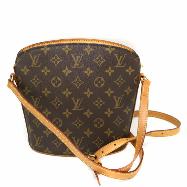 a21 9848 2 Louis Vuitton Dol O Shoulder Bag Monogram Brown