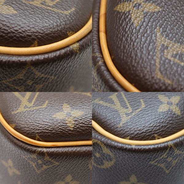 a22 10036 7 Louis Vuitton Trouville Handbag Canvas Brown