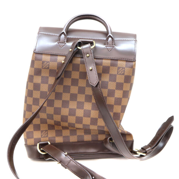 a22 10292 2 Louis Vuitton Soho Backpack Damier Canvas