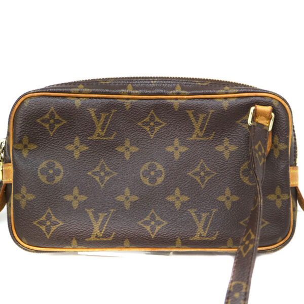 a22 1082 2 Louis Vuitton Pochette Marly Bandouliere Shoulder Bag Monogram Brown