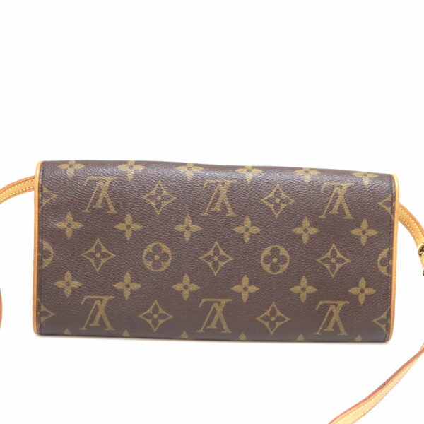 a22 10852 2 Louis Vuitton Pochette Twin GM Shoulder Bag Canvas Brown