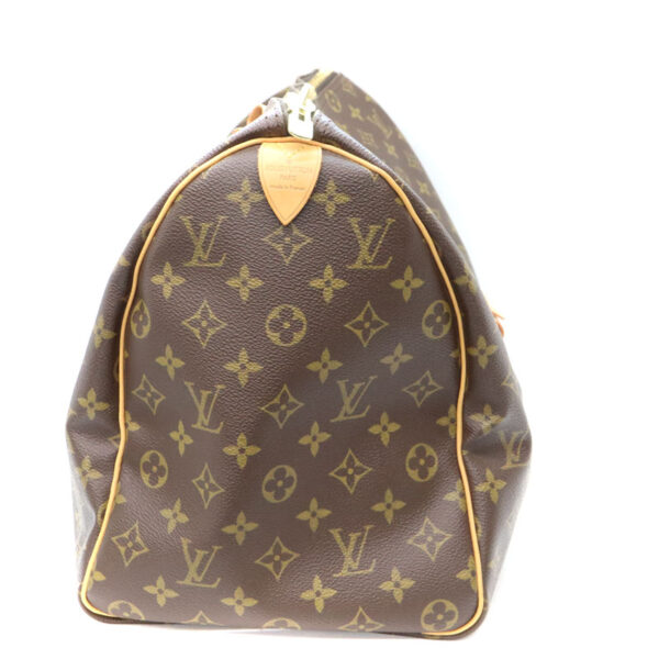 a22 10944 4 Louis Vuitton Keepall 45 Bag Canvas Brown