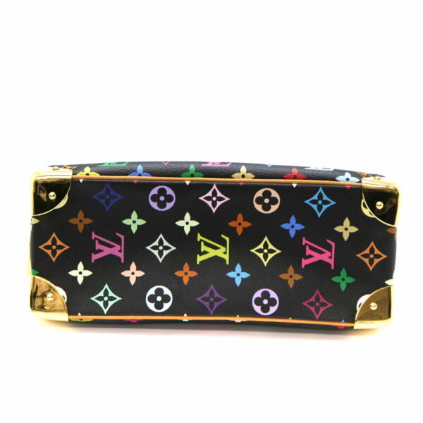 a22 1201 6 Louis Vuitton Trouville Handbag Monogram Multicolor Black