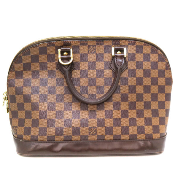 a22 1391 3 Louis Vuitton Alma Handbag Damier Brown