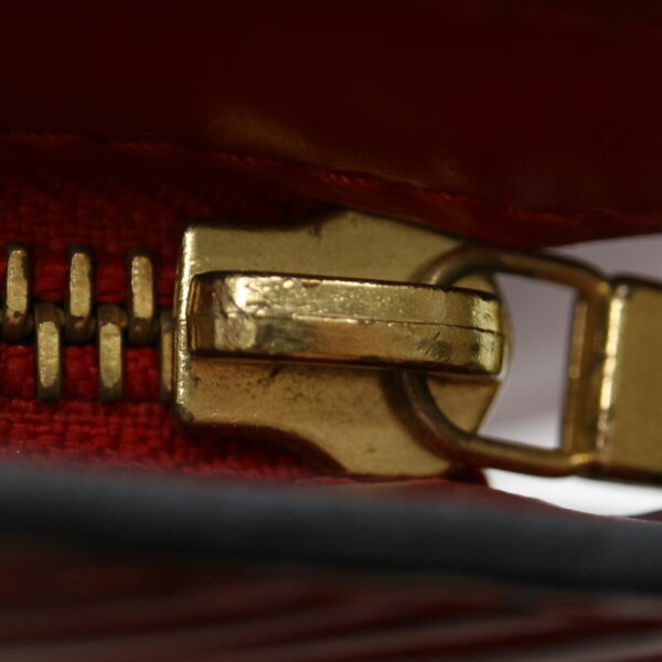 a22 1996 10 Louis Vuitton Saint Jacques Shopping Shoulder Bag Epi Red