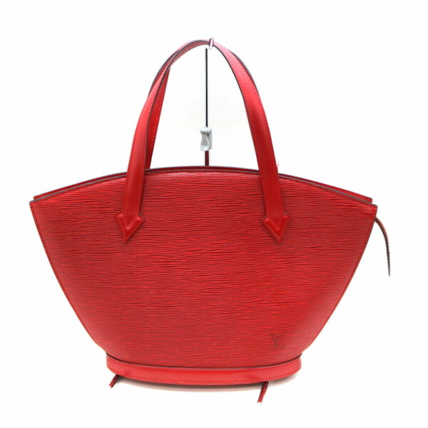 a22 1996 2 Louis Vuitton Saint Jacques Shopping Shoulder Bag Epi Red