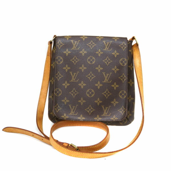 a22 2038 2 Louis Vuitton Musette Salsa Long Shoulder Bag Monogram Canvas