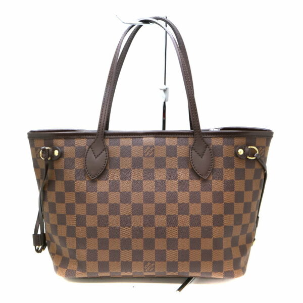 a22 2091 2 Louis Vuitton Neverfull PM Tote Bag Damier Brown