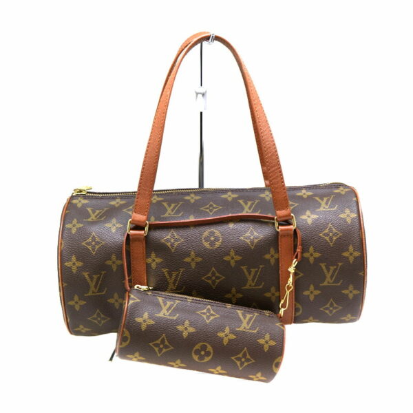 a22 2422 2 Louis Vuitton Papillon 30 Handbag Monogram Brown