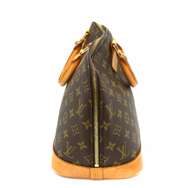 a22 2425 5 Louis Vuitton Alma Handbag Damier Canvas Brown