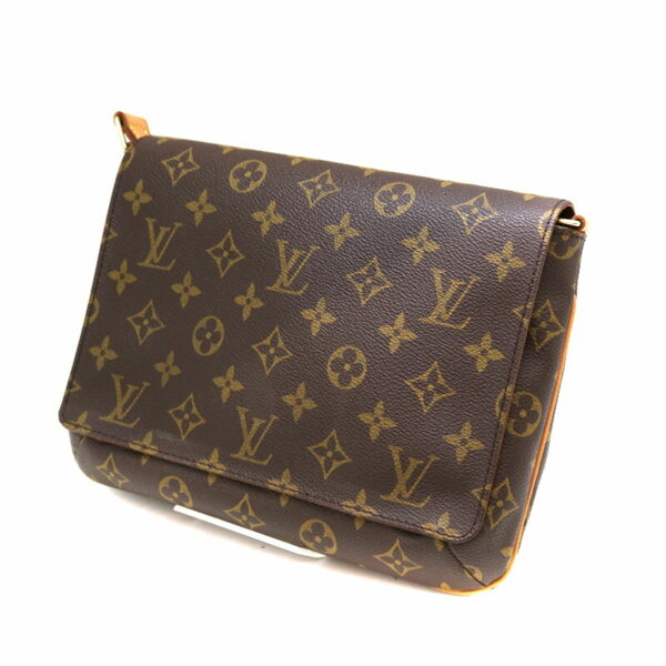 a22 2577 1 Louis Vuitton Musette Tango Short Shoulder Bag Monogram Canvas Brown