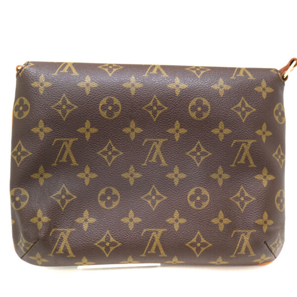 a22 2577 3 Louis Vuitton Musette Tango Short Shoulder Bag Monogram Canvas Brown