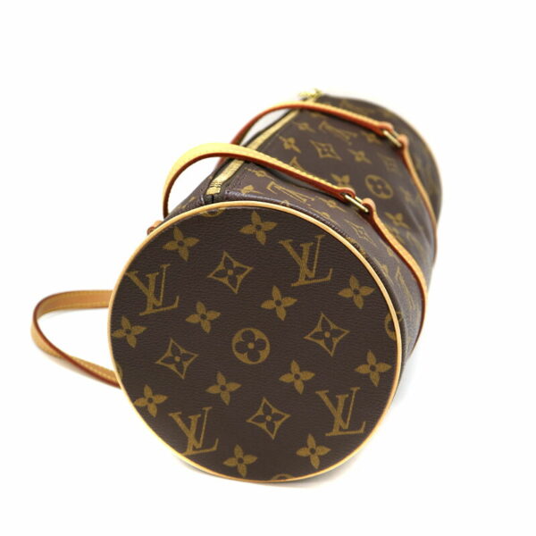 a22 2596 4 Louis Vuitton Papillon 30 Handbag Monogram Canvas Brown