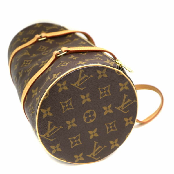 a22 2596 5 Louis Vuitton Papillon 30 Handbag Monogram Canvas Brown