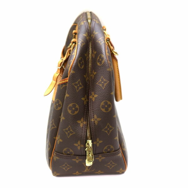 a22 2597 4 Louis Vuitton Bowling Vanity Handbag Monogram Brown