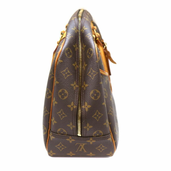 a22 2597 5 Louis Vuitton Bowling Vanity Handbag Monogram Brown