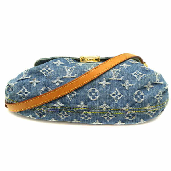 a22 2702 6 Louis Vuitton Mini Pleaty Handbag Monogram Denim Blue