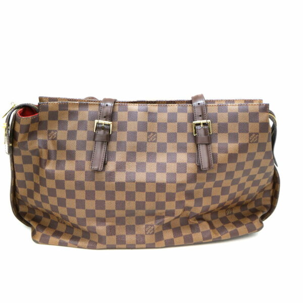 a22 286 3 Louis Vuitton Chelsea Shoulder Bag Damier Brown