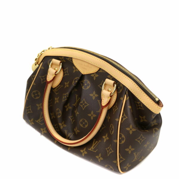 a22 2887 1 Louis Vuitton Tivoli PM Handbag Monogram Canvas Brown