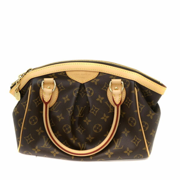 a22 2887 2 Louis Vuitton Tivoli PM Handbag Monogram Canvas Brown