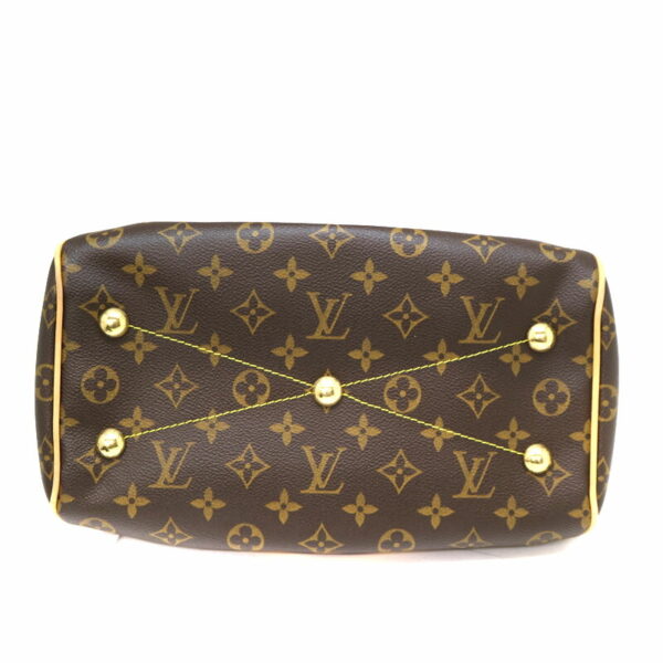 a22 2887 6 Louis Vuitton Tivoli PM Handbag Monogram Canvas Brown