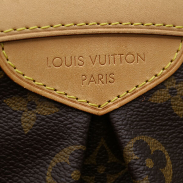 a22 2887 9 Louis Vuitton Tivoli PM Handbag Monogram Canvas Brown